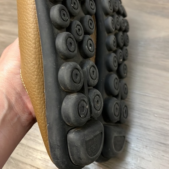 SOCOFY LEATHER SLIP ON FLATS/SLIDES 38=7 - Picture 13 of 16